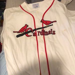 Throwback Stan Musial Cardinals Jersey (Size L)